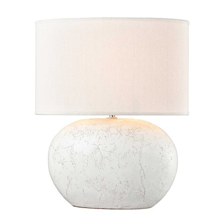 ELK HOME Fresgoe 20'' High 1-Light Table Lamp - White H019-7257
